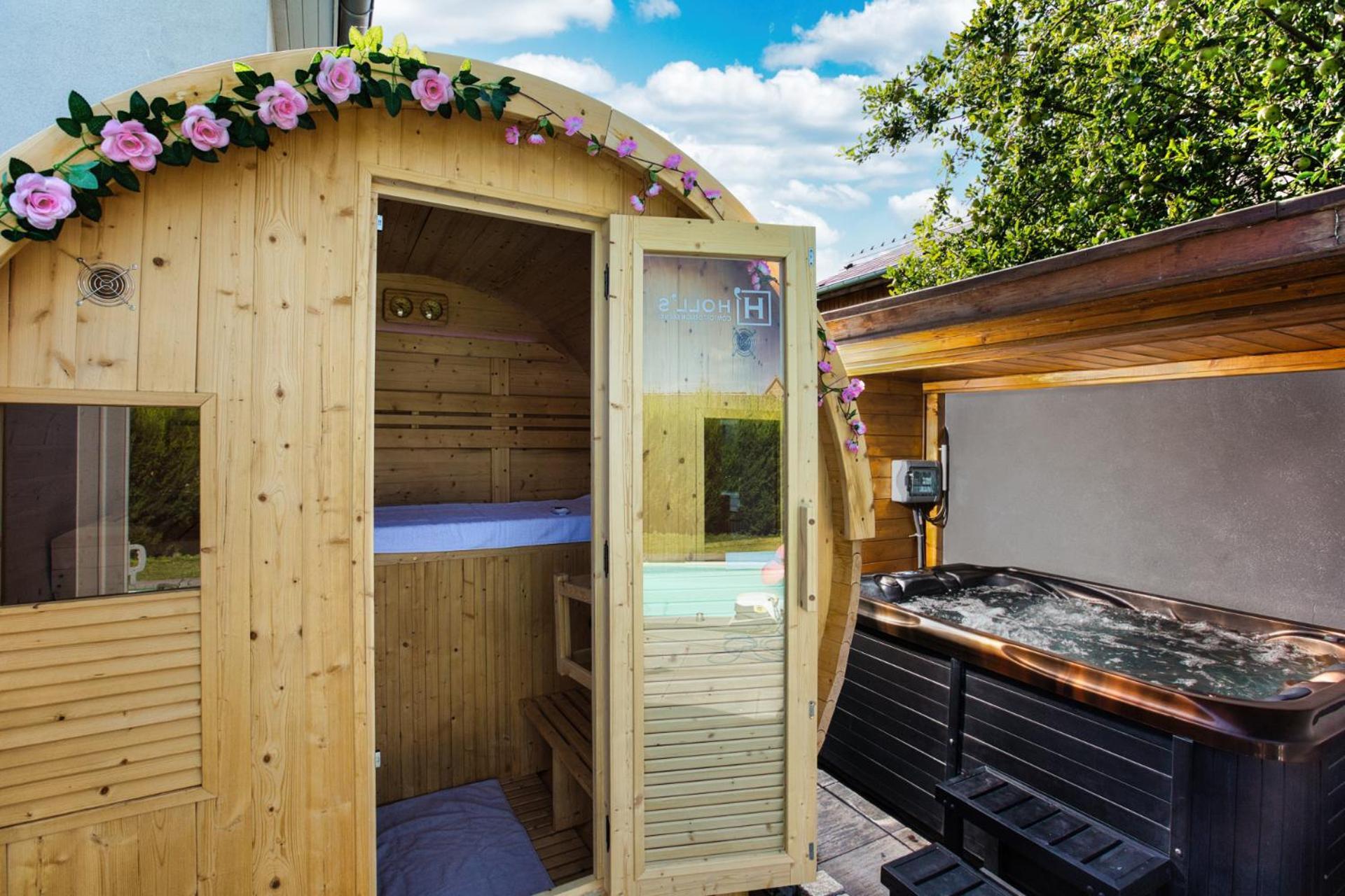 Gites Spa Strasbourg - Studio Romantique, Jacuzzi, Sauna, Terrasse Privee Furdenheim Eksteriør billede